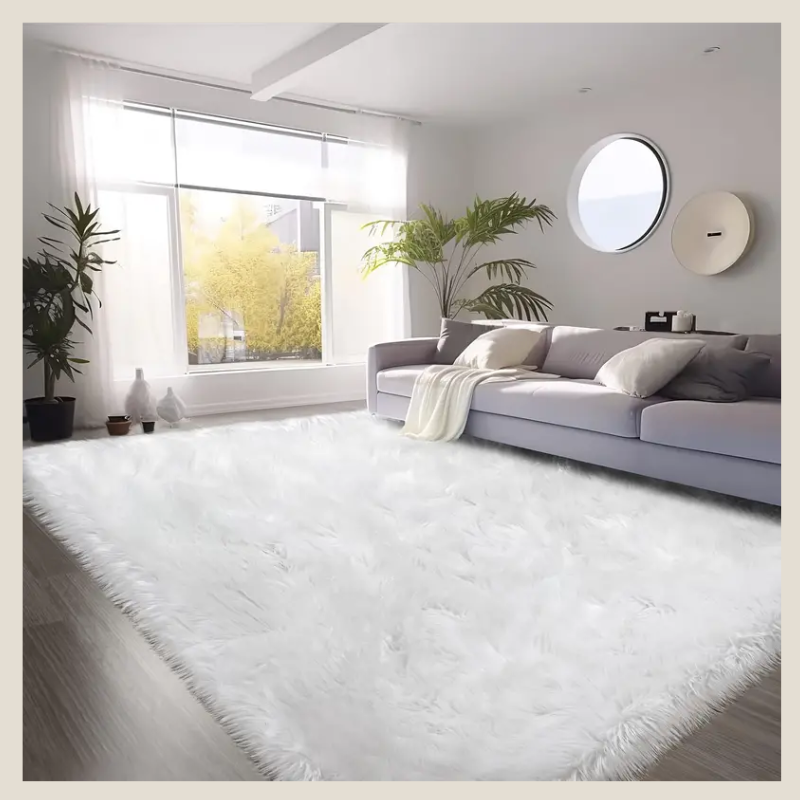 Fluffy Large Area Rug