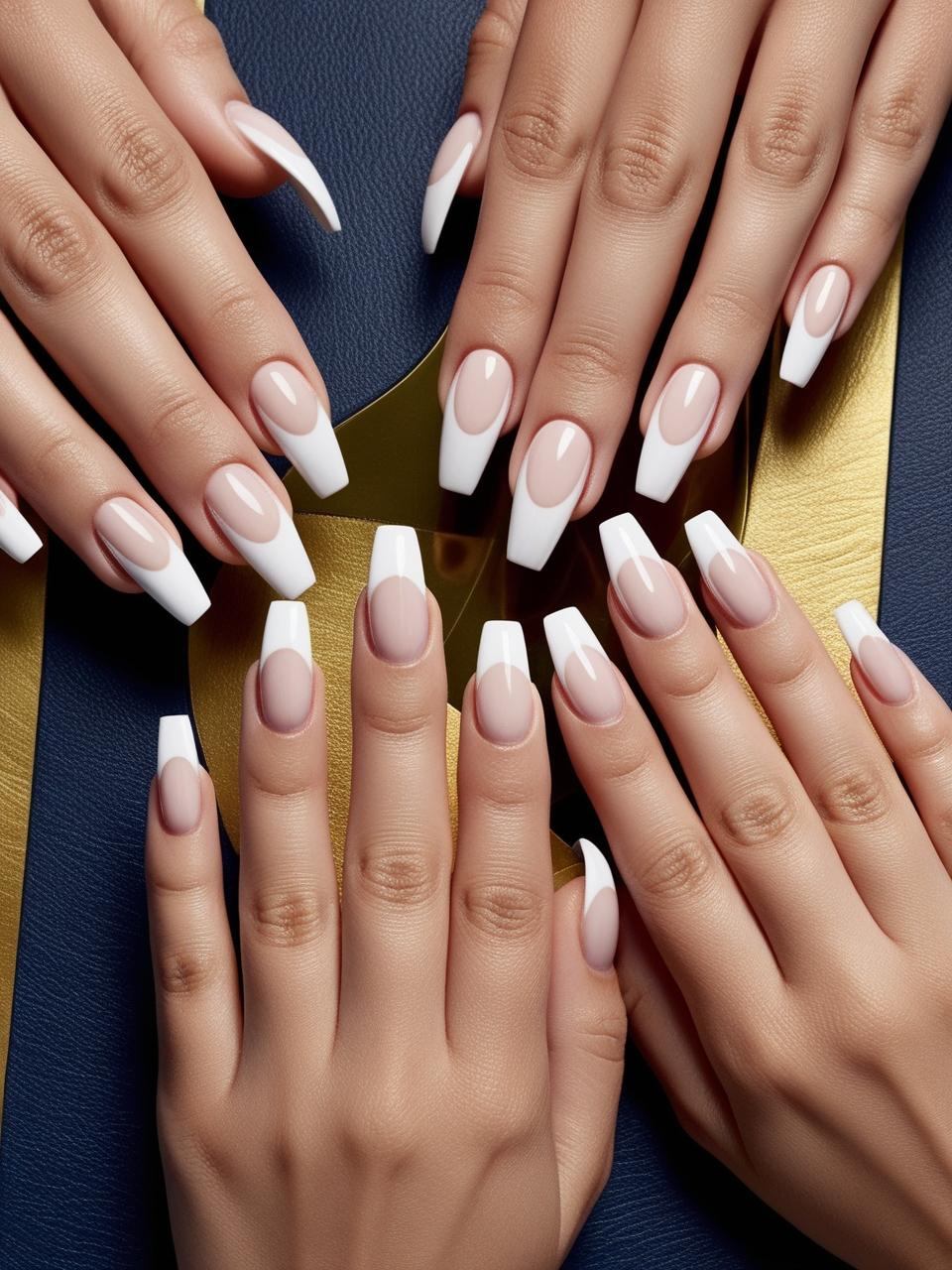 French Tip nails