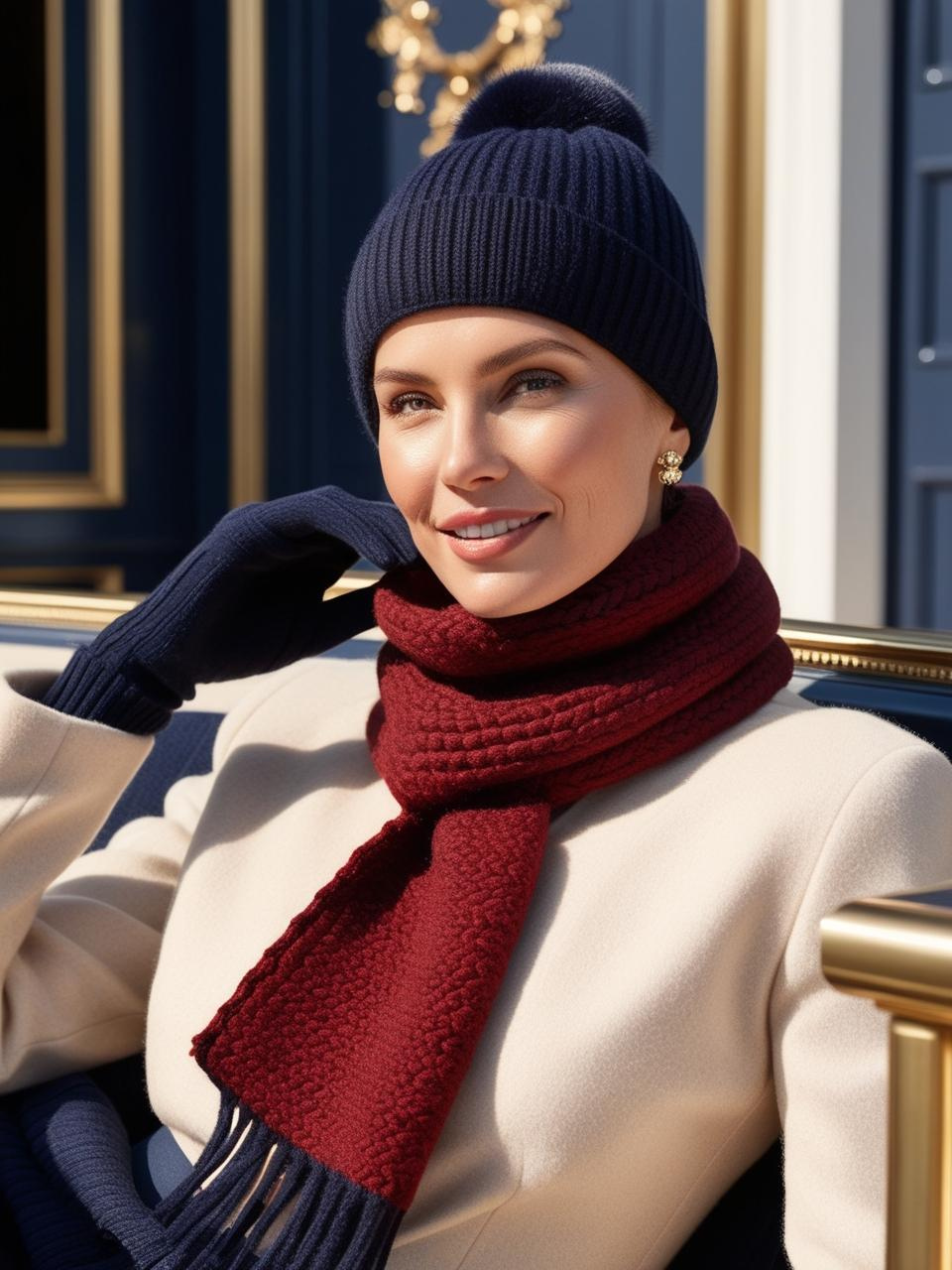 classy winter look