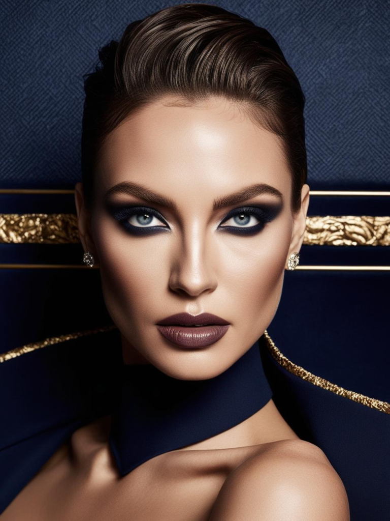 3) eye statement look