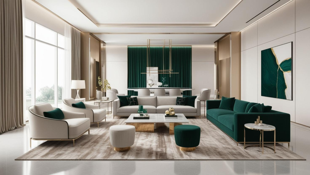 luxurious living room