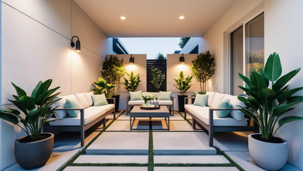 small patio