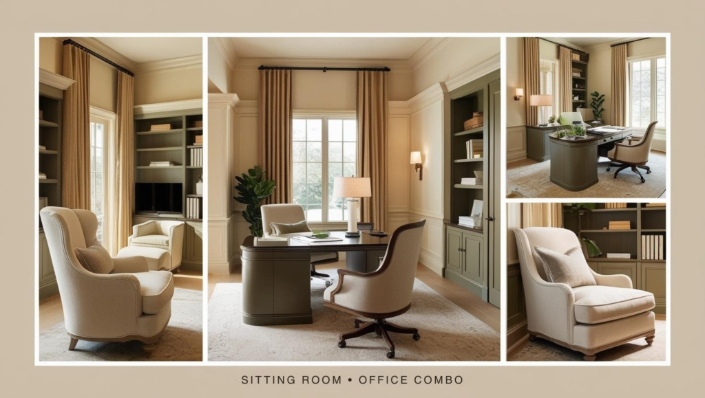 sitting room office combo