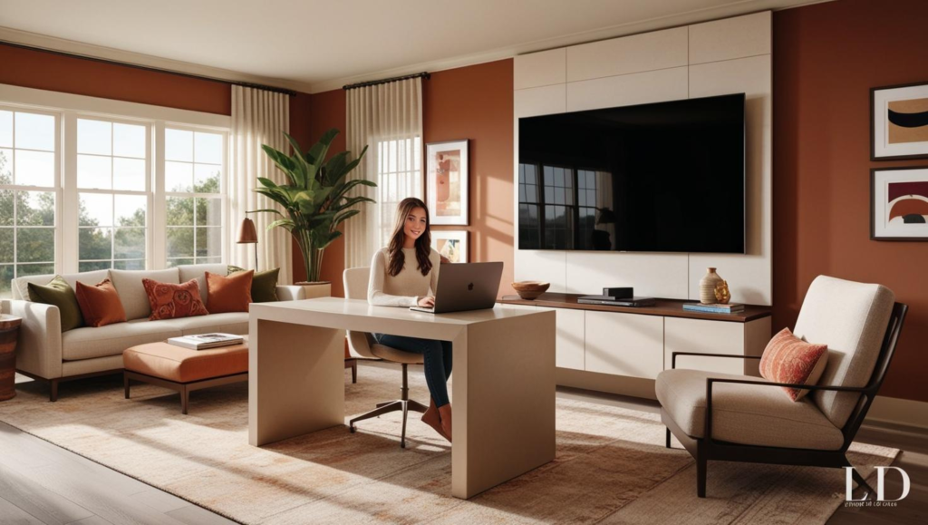 14 Stunning Home Office and TV Room Combo Ideas